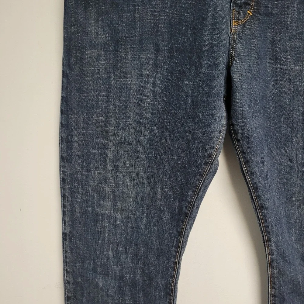 Premium Gap Mens Denim Jeans 36x32 1969 Dark Wash